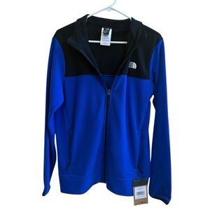 The North Face Men's  Black and Blue Full-Zip Jacket NWT size small